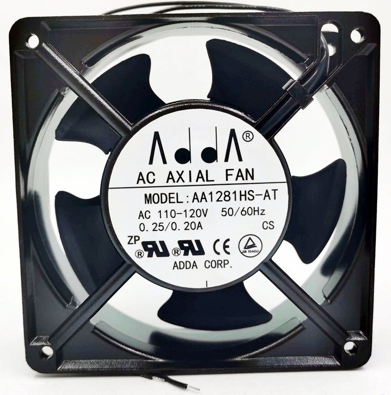 ADDA AA1281HS-AT 110/120V 0.25/0.20A 2wires Cooling Fan ADDA AA1281HS-AT 110/120V 0.25/0.20A 2wires Cooling Fan